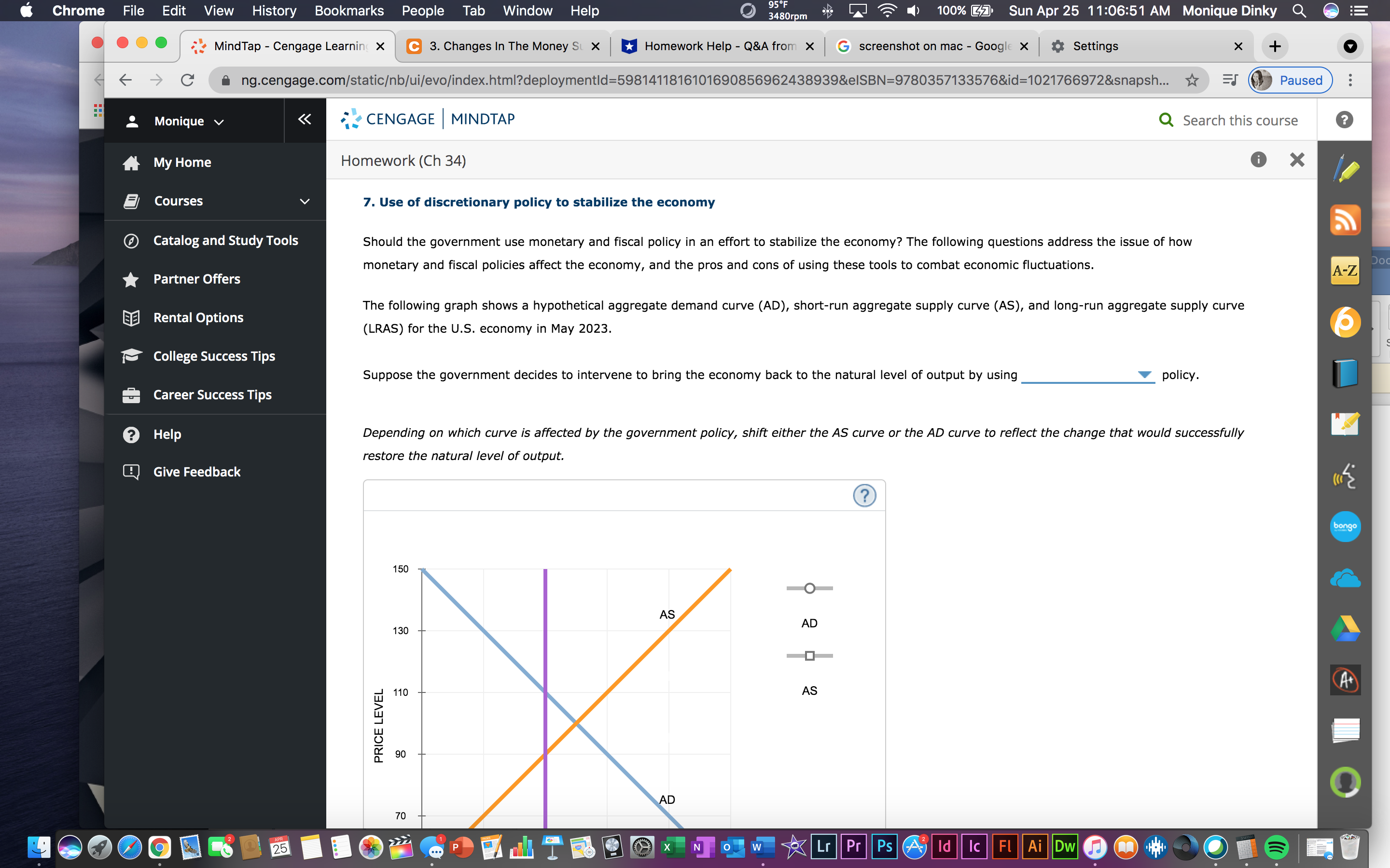 Help with this question please Chrome File e Edit View History Bookmarks