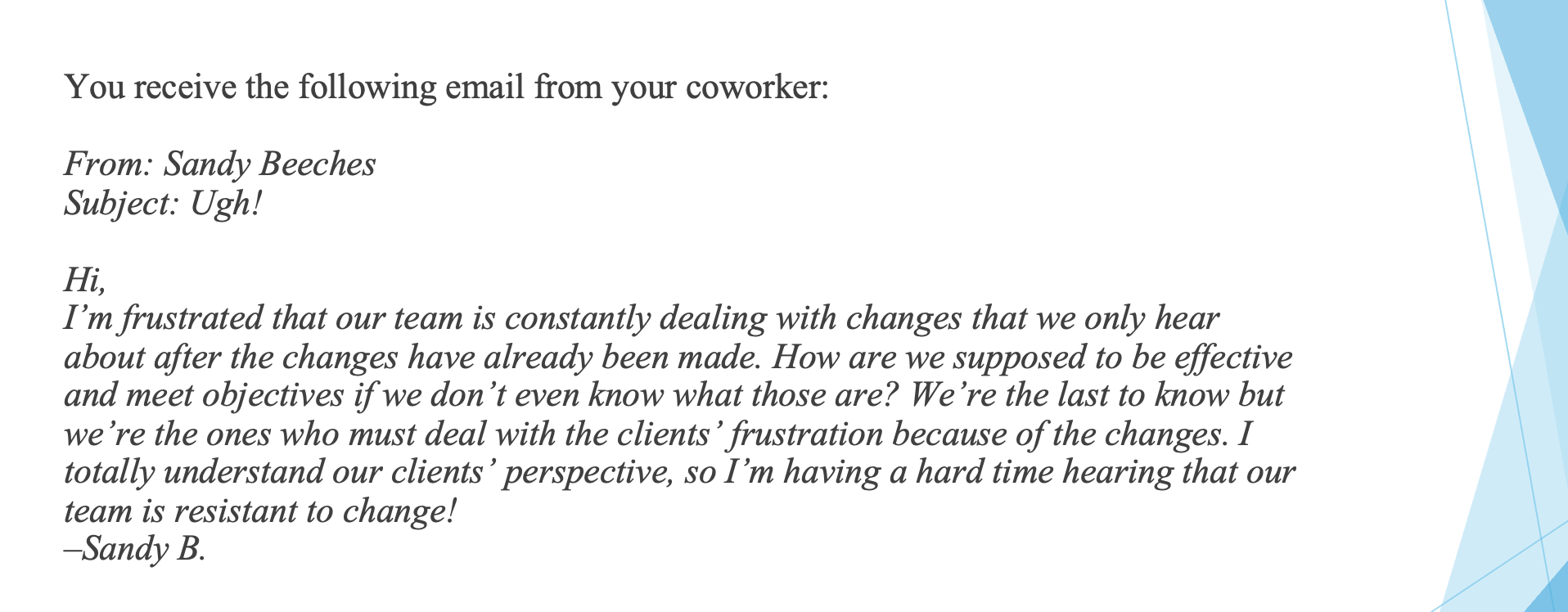 No genAI answer,I will downvote.How might you validate your peer, so they
