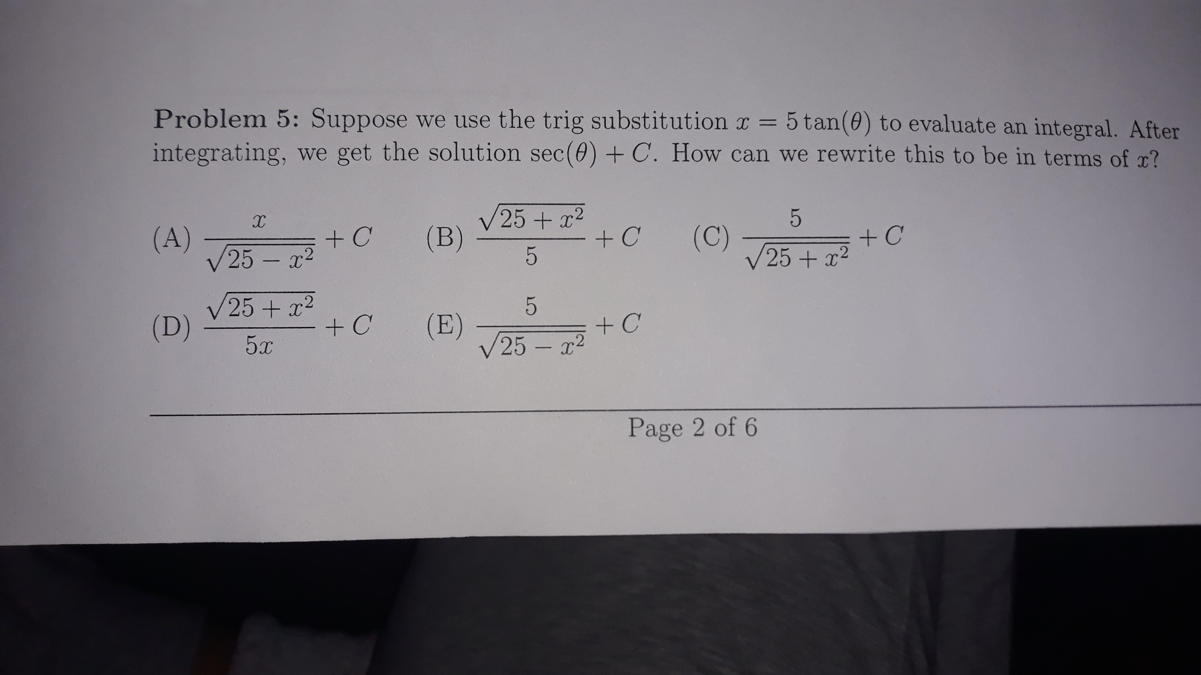 a = 1 - X2 = ) x = sine 1 x