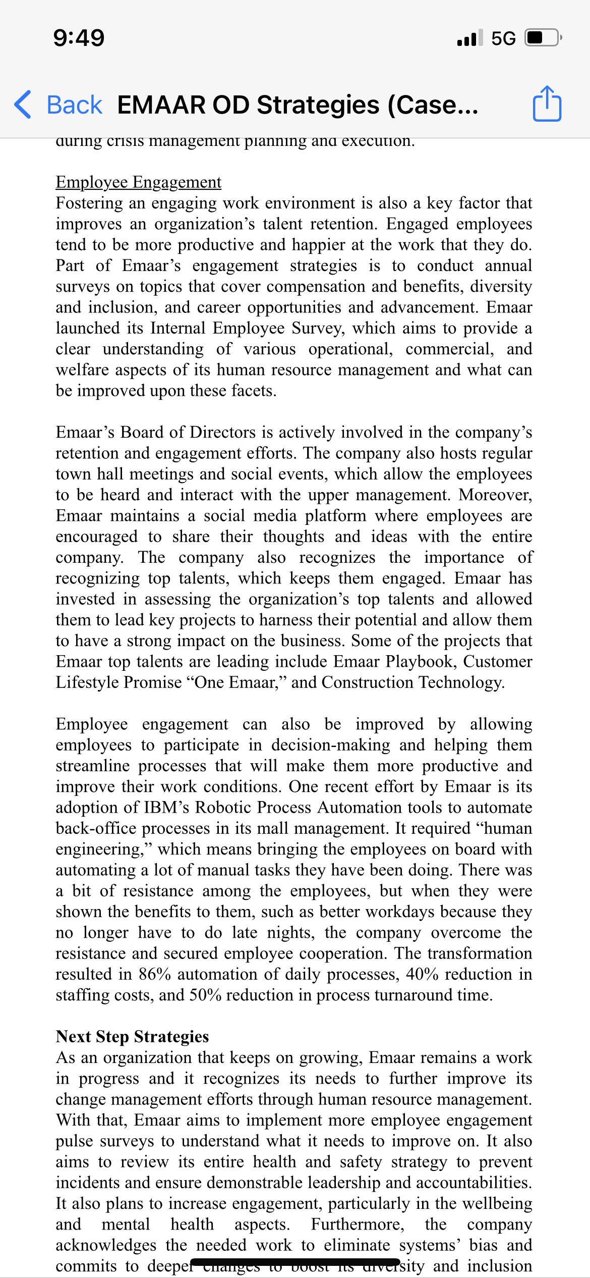 Exhibit 1 Emaar Properties Workforce Composition BY GENDER FEMALE 25% MALE 75%