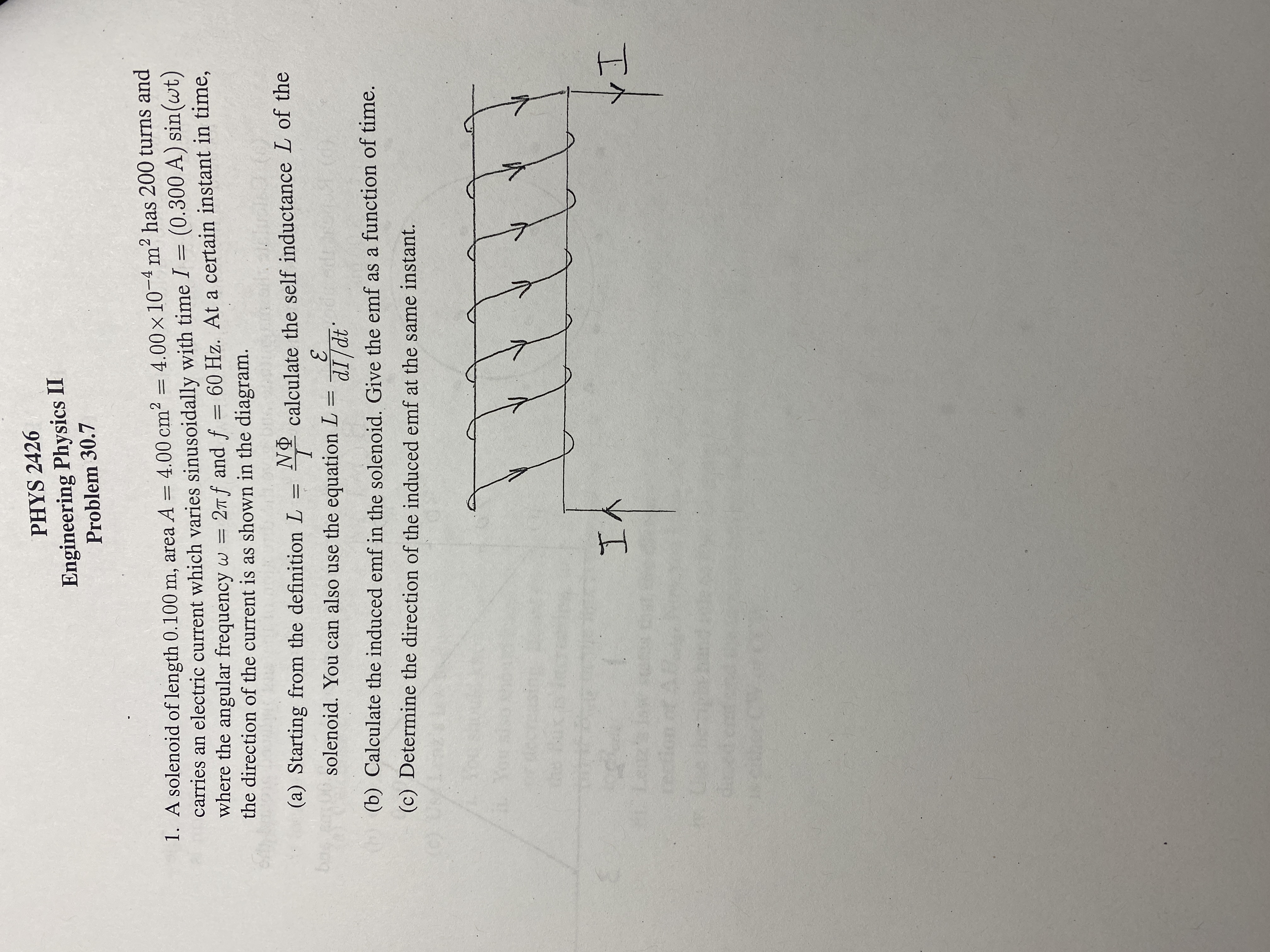 3.00 (s-1)t + 5) (1) This field is directed out of the