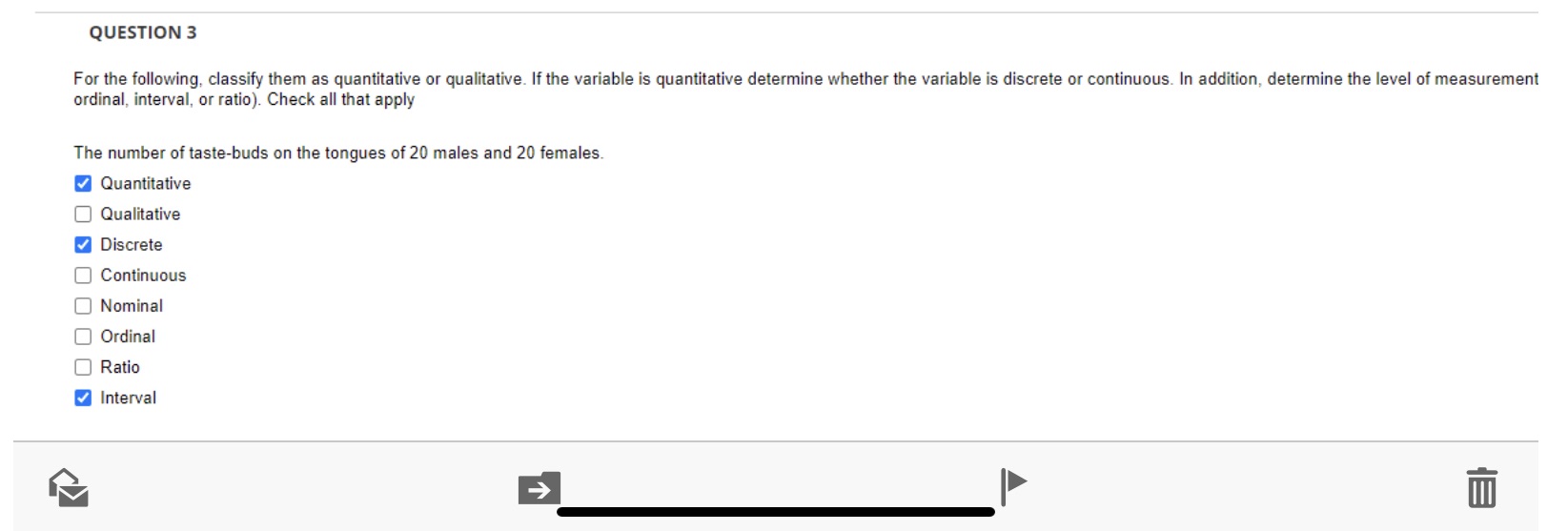 Need help solves this thx QUESTION 3 For the following, classify them