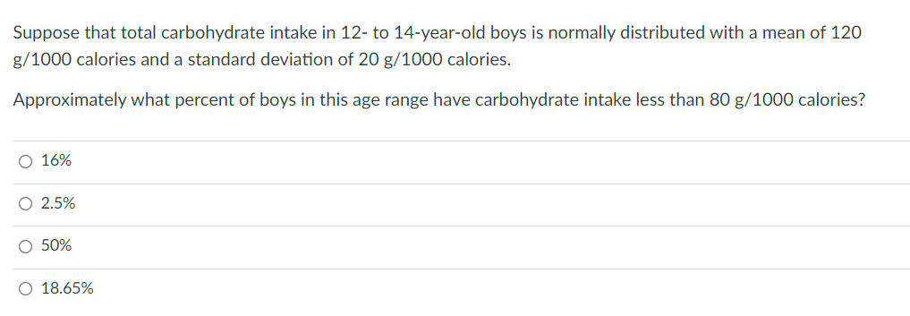 observations 2 standard deviations less than the mean and one standard deviation