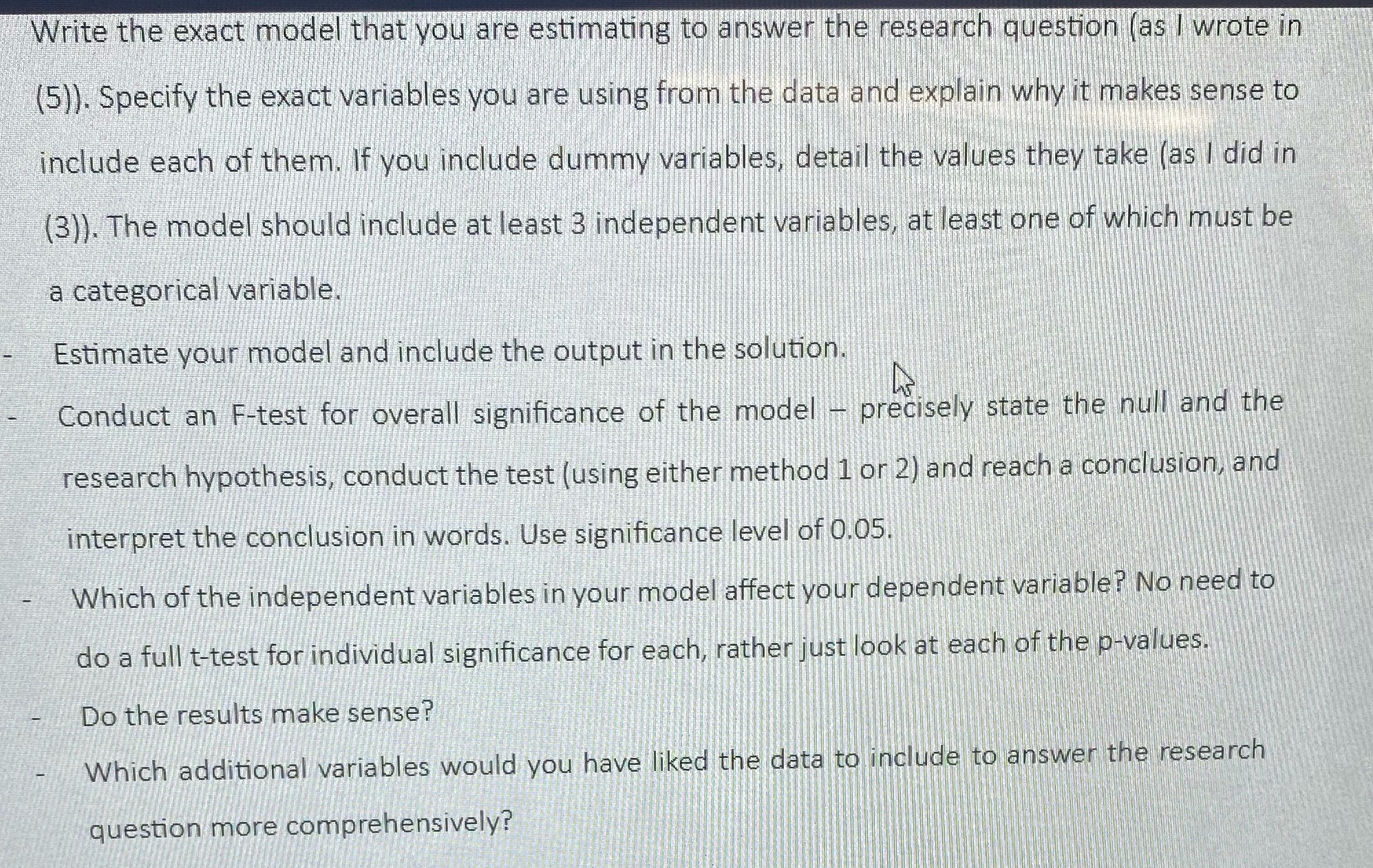 Using this equation can you answer the following questions and incorporate a