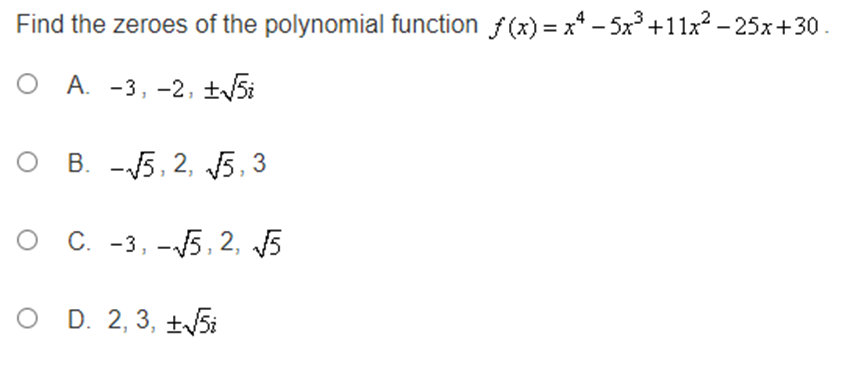 (x) ->-c0 as x -> -co. O A. f (x) = 7x