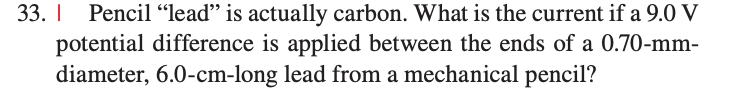 connected across the termi- nals of a 1.5 V battery. a. What