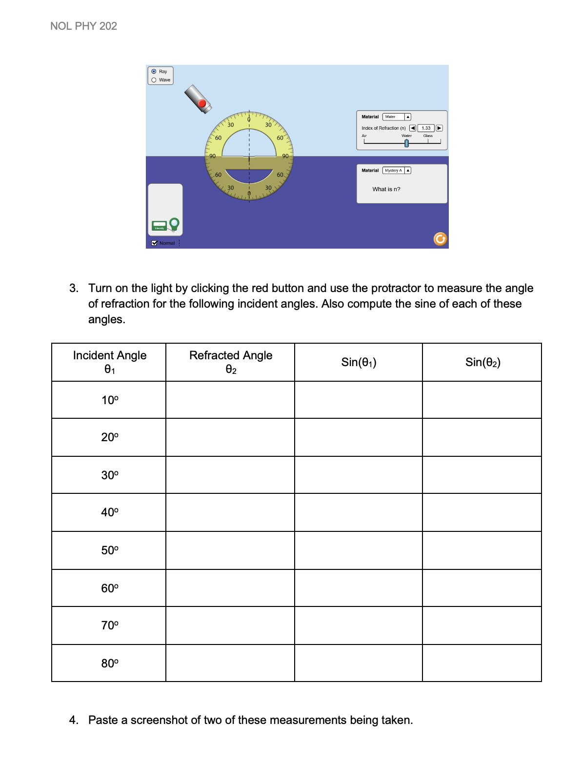 starting, please scroll through the worksheet to check the page numbers and