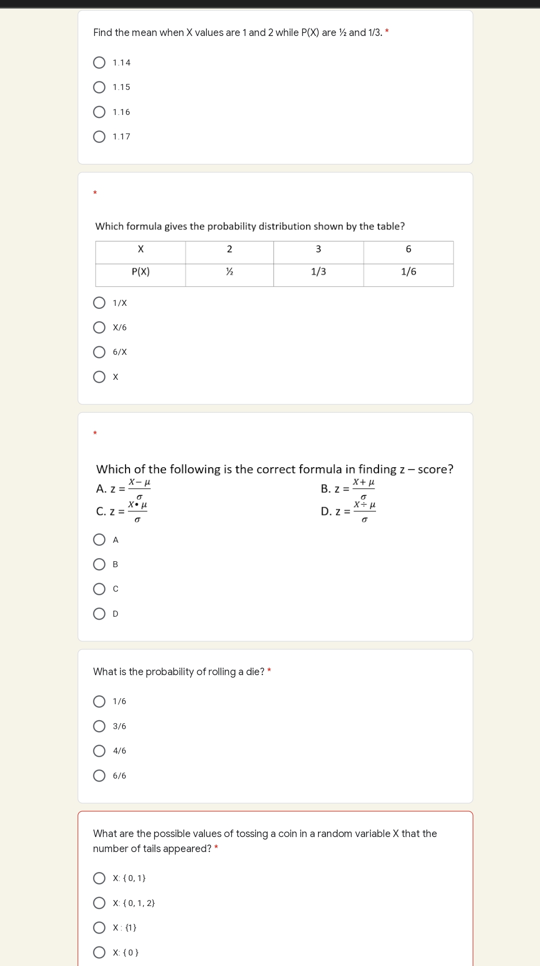 value that describes a characteristic of a sample. * Your answer It