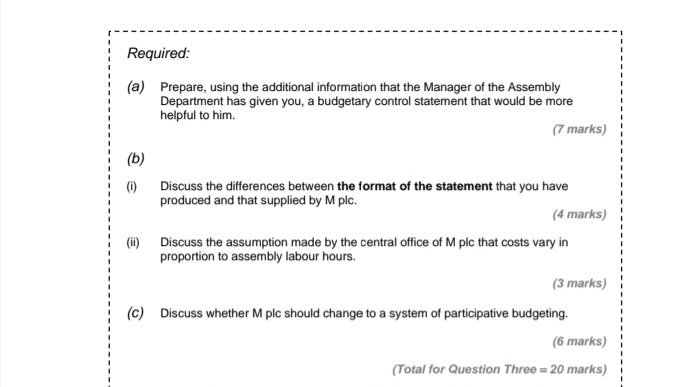  please help me solve this question Required: (a) Prepare, using the