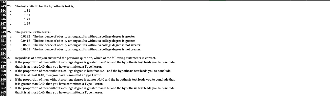the mean is, 33 a 45.551 34 48.284 35 0.398 36 0.422