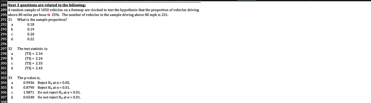 87 38 12 The value of the test statistic is ( if