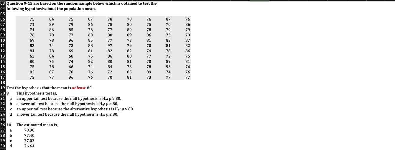 1.659 49 50 14 The approximate p-value for the test is, 51