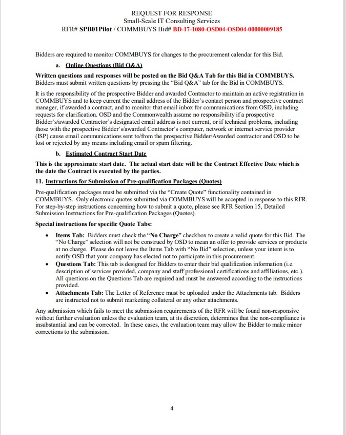 you make to the T's & C's to this contract prior to