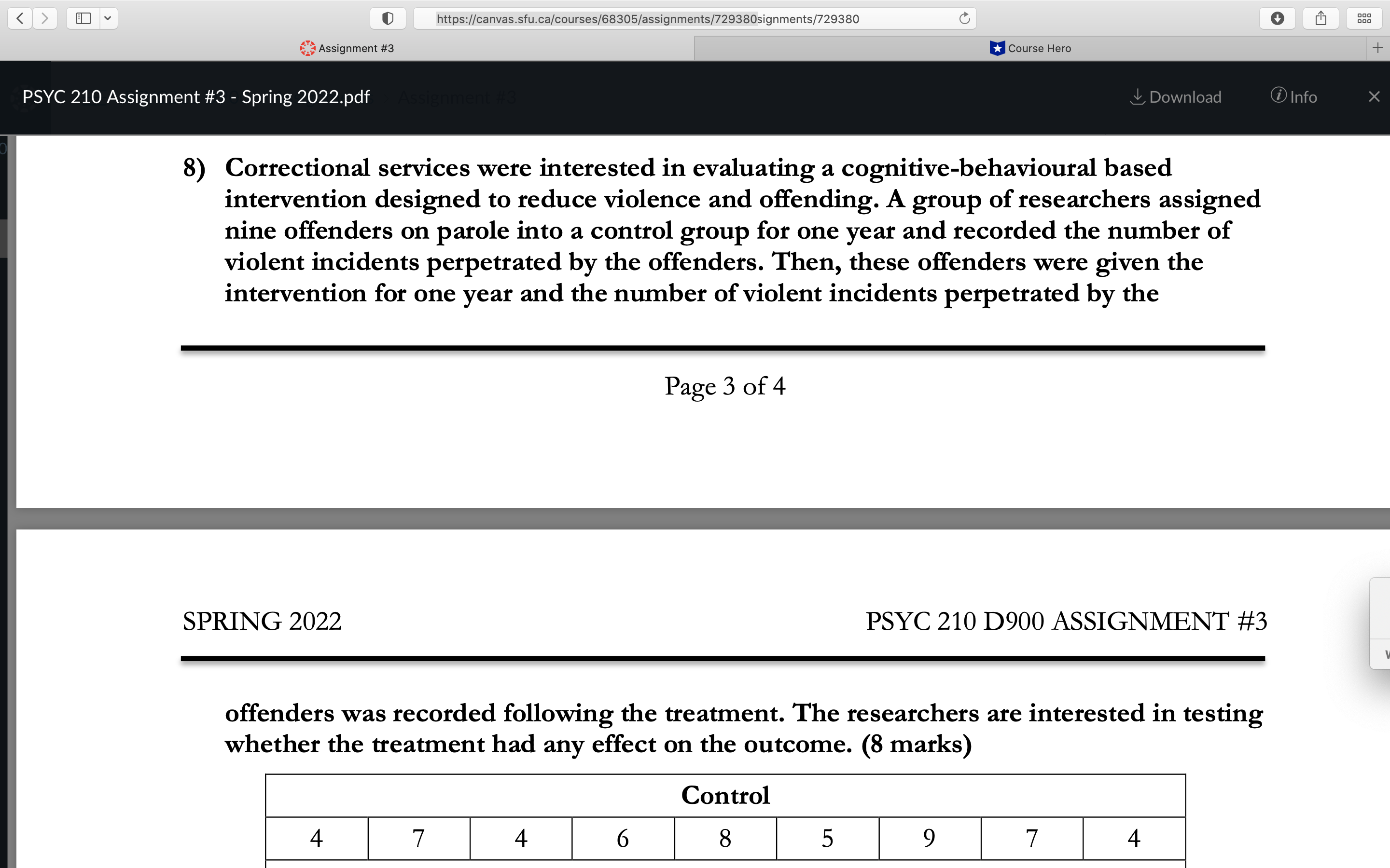  L l = V U https:\"canvas.sfu.ca/coursesl68305/assignments/7293805ignments/729380 C 0 1 34 Assignment