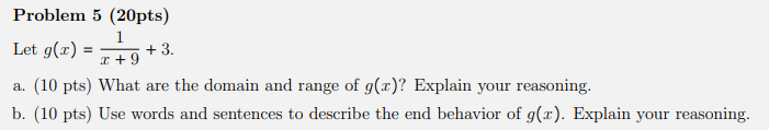 a. (10 pts) Use words and sentences to describe how the graph