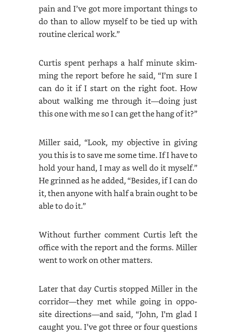 at least three such errors in the case de- scription. Using as