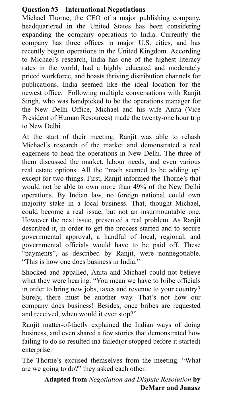 a. Research and preparations are important when having to engage in international