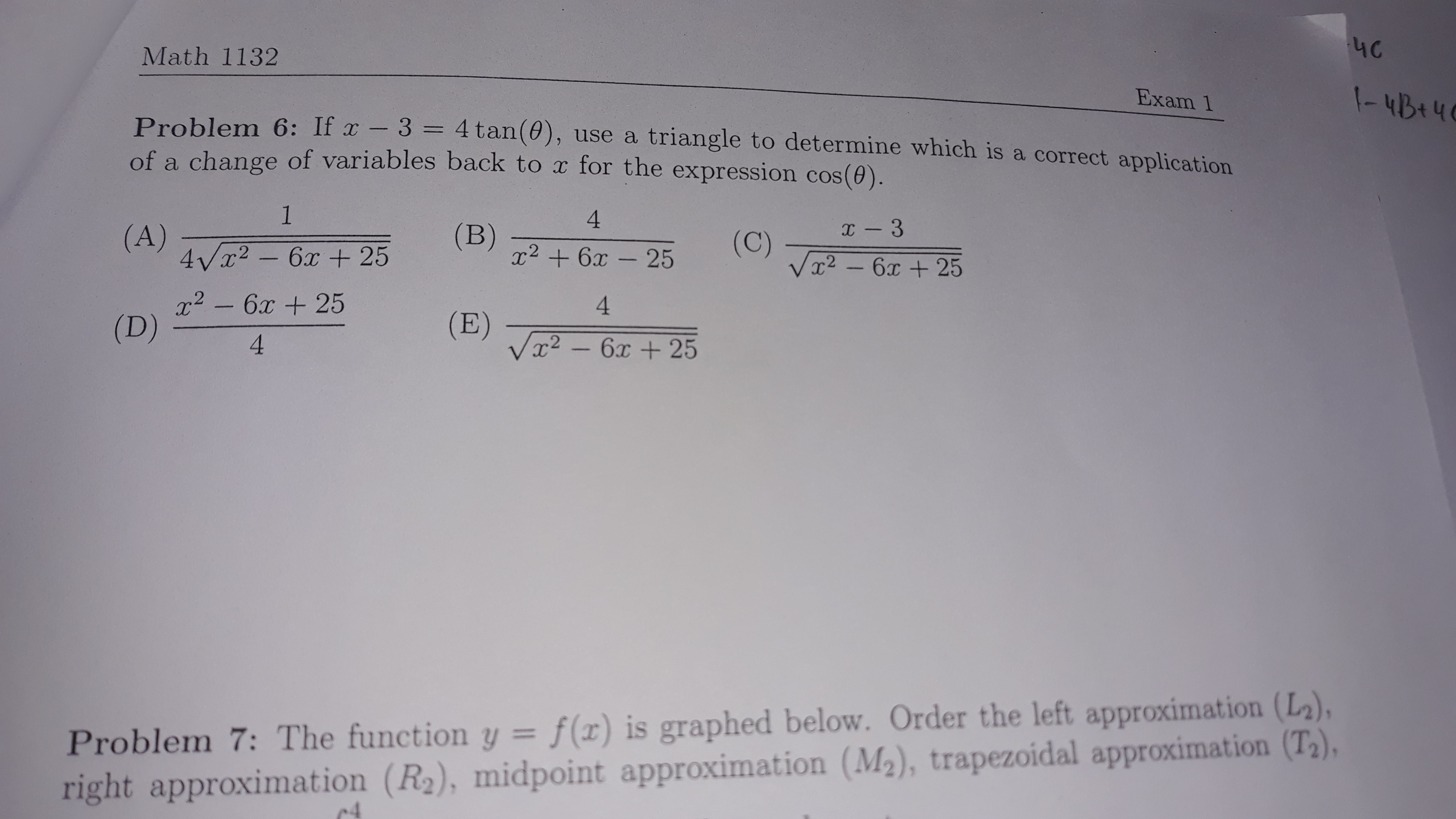 to evaluate the following integrals: itx 2 = >x = tane Integral