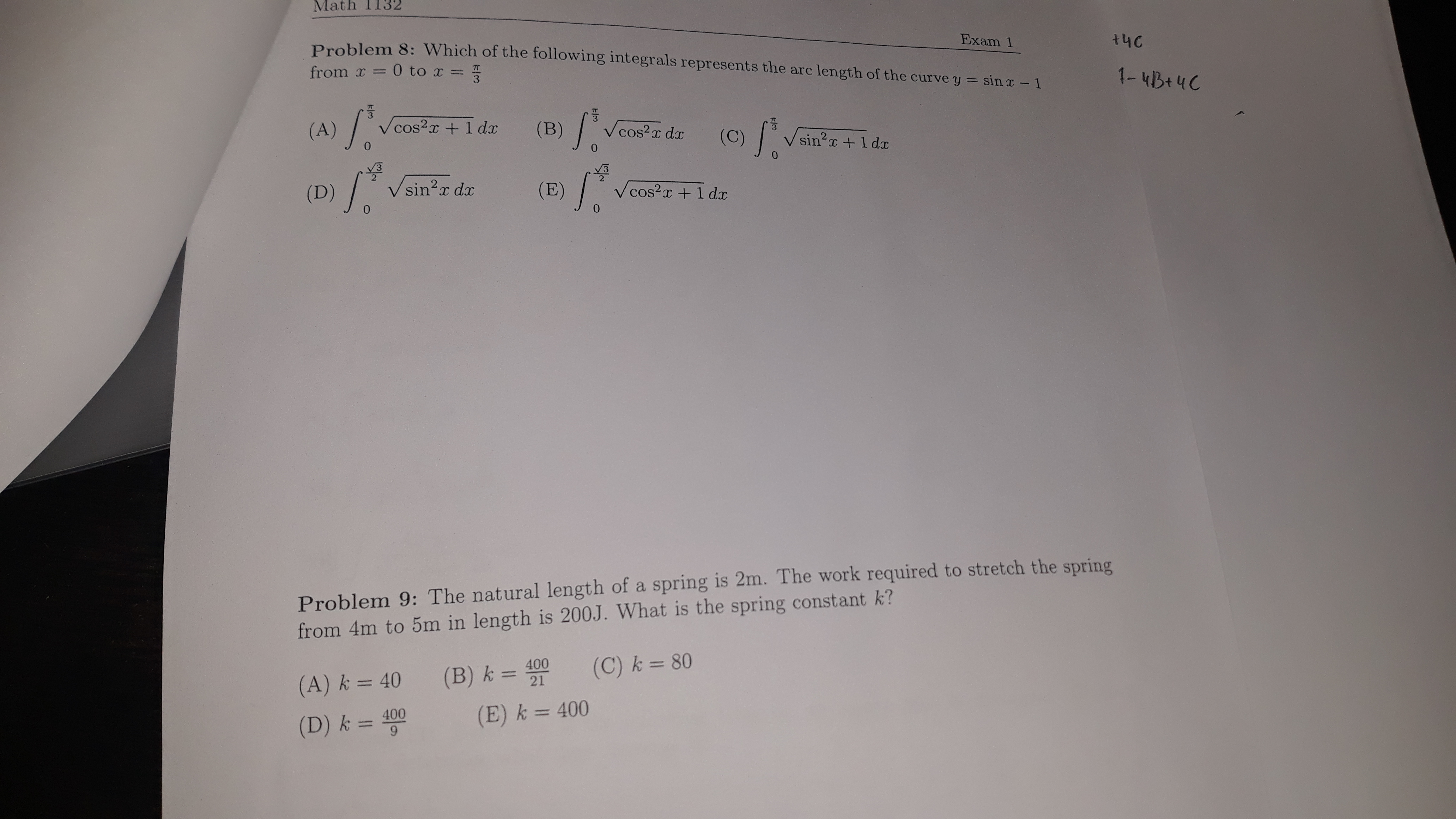 + 4 X + 11 = ( * +2) +7 X =1