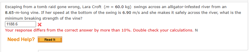 Escaping from a tomb raid gone wrong, Lara Croft {m =