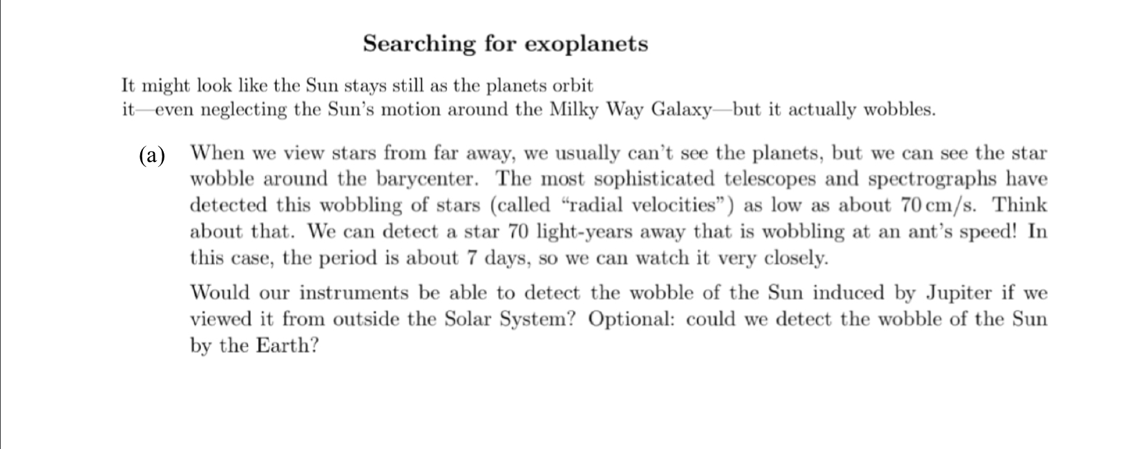 physics analysis as well as solving the center of mass, and velocity