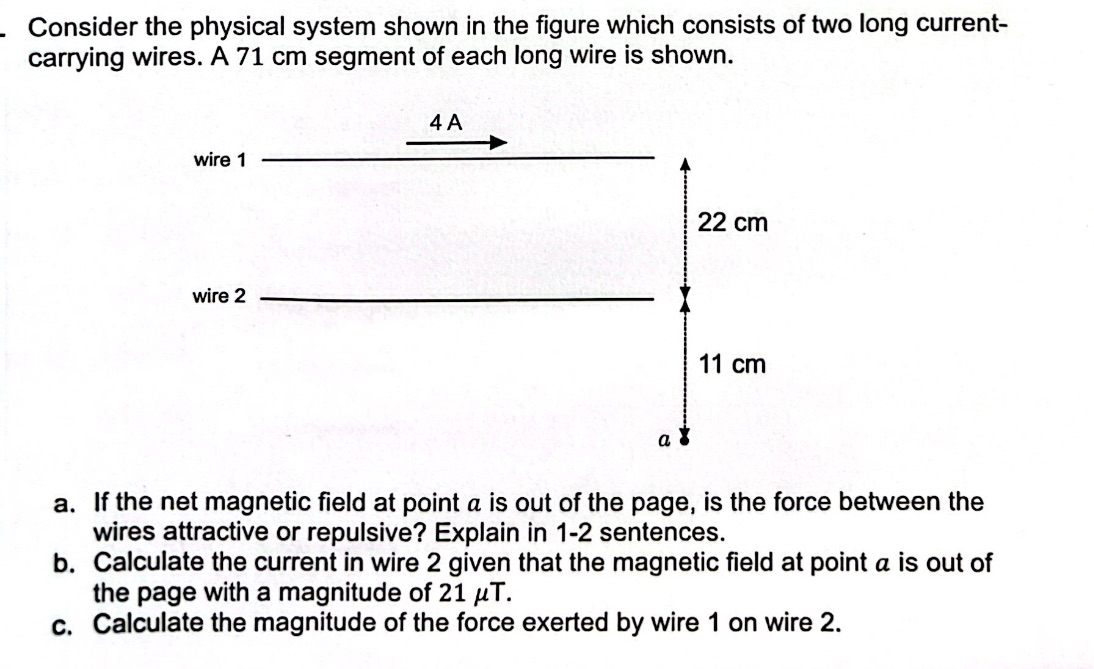  Consider the physical system shown in the figure which consists of