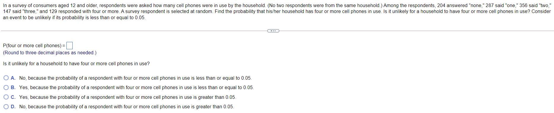 of the testsubjects IS randomly selected, what is the probability that the