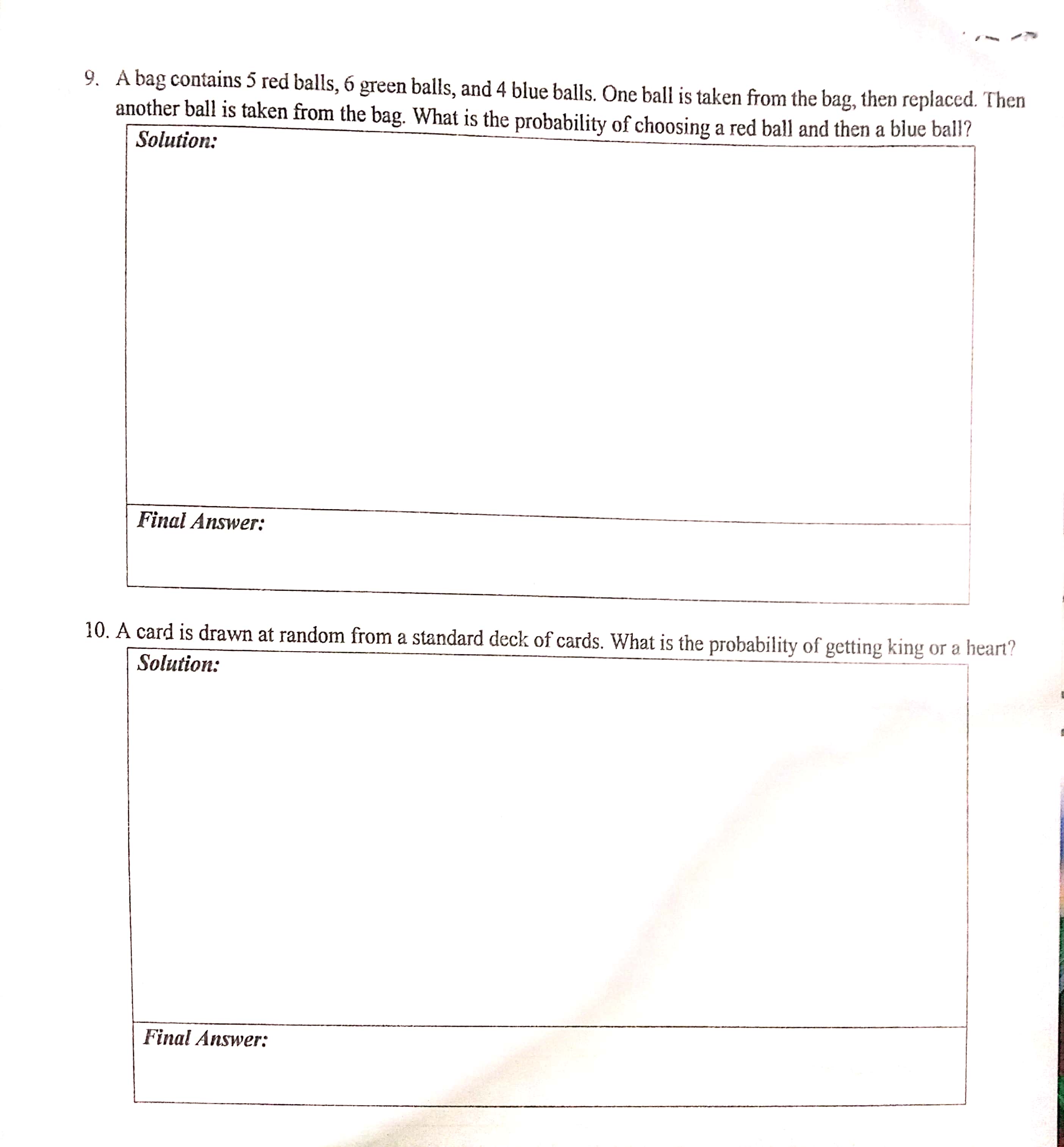 Please give accurate and correct answers. Please give complete accurate solutions. Thank