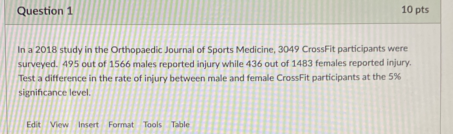 Show all work including proper notation two hypothesis , pvalue and decision