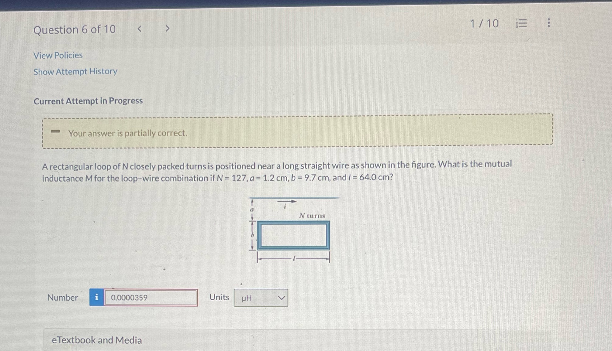 1 / 10 .. . Question 6 of 10 View Policies