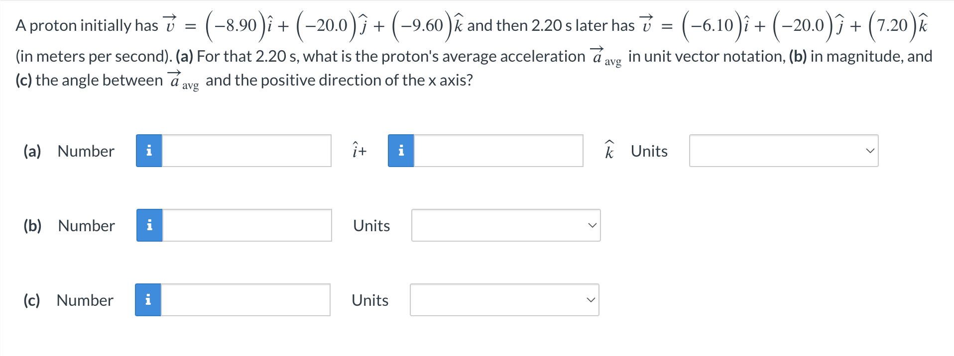 = (-8.2 m )i+ (-4.0 m ) j + (4.3 m )