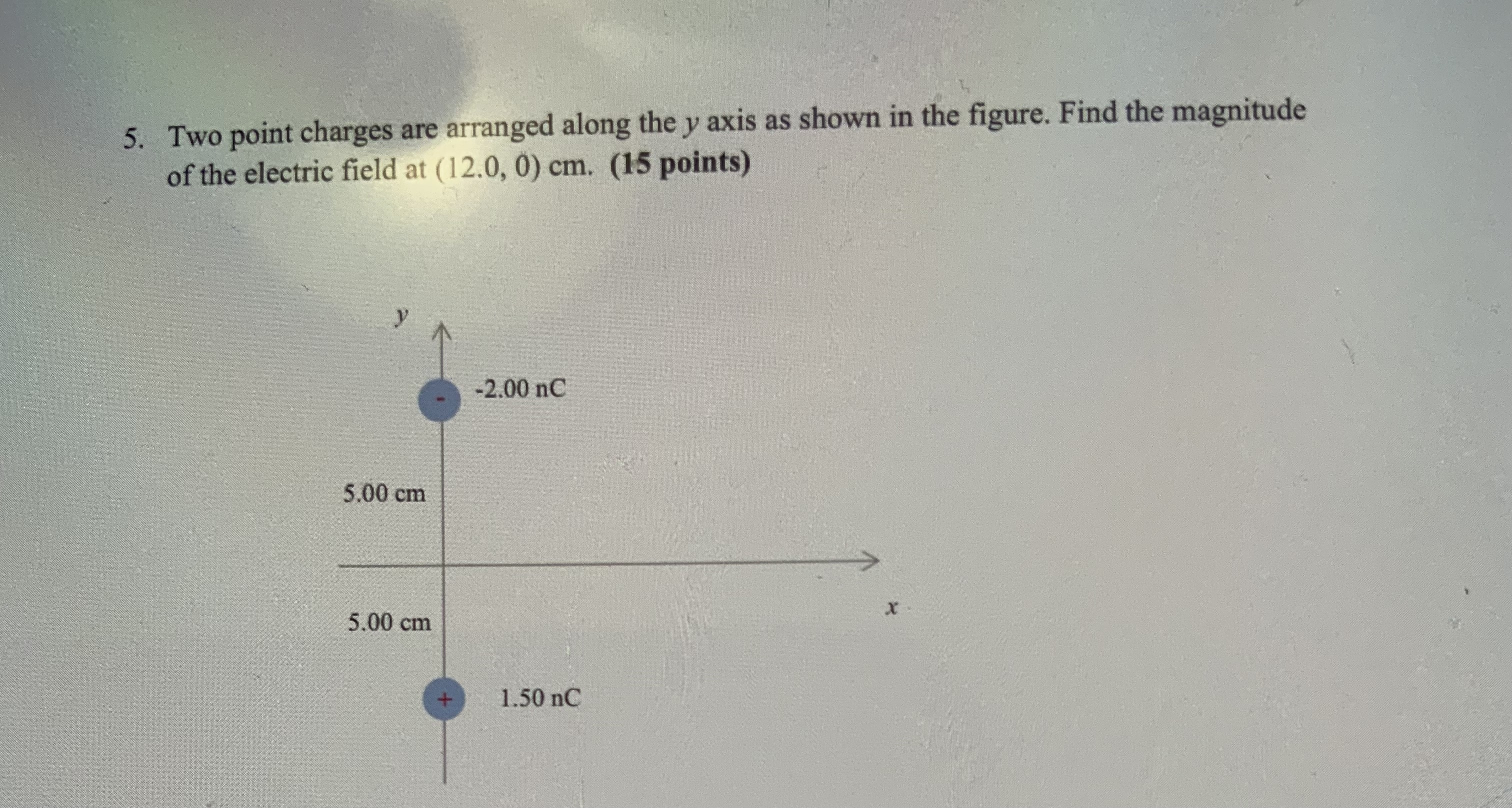 work shown receive no partial credit. The point value for each problem