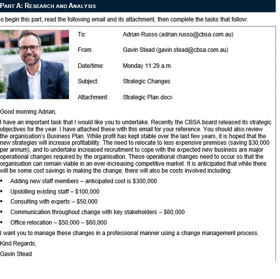 PART A: RESEARCH AND ANALYSIS o begin this part, read the