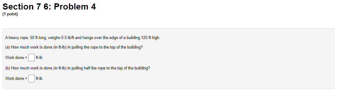 2 J of work are needed to stretch a spring from its