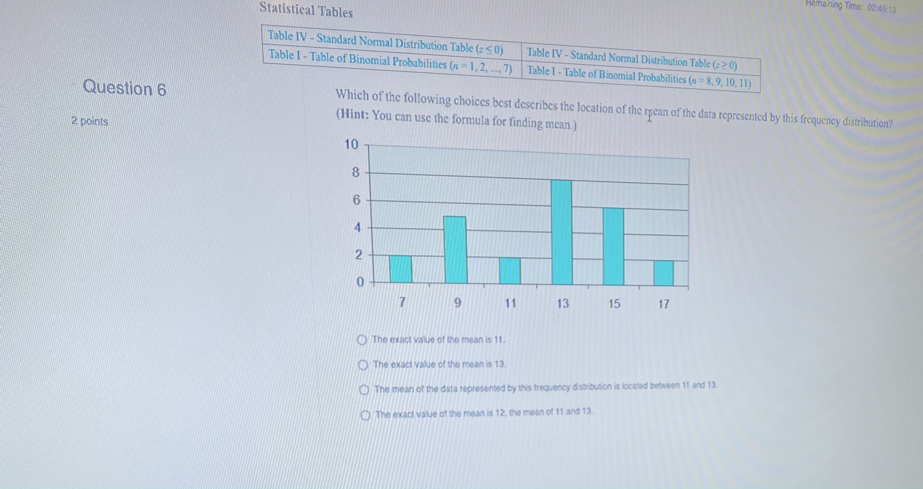 I need help In solving the following question. please help asap. Statistical