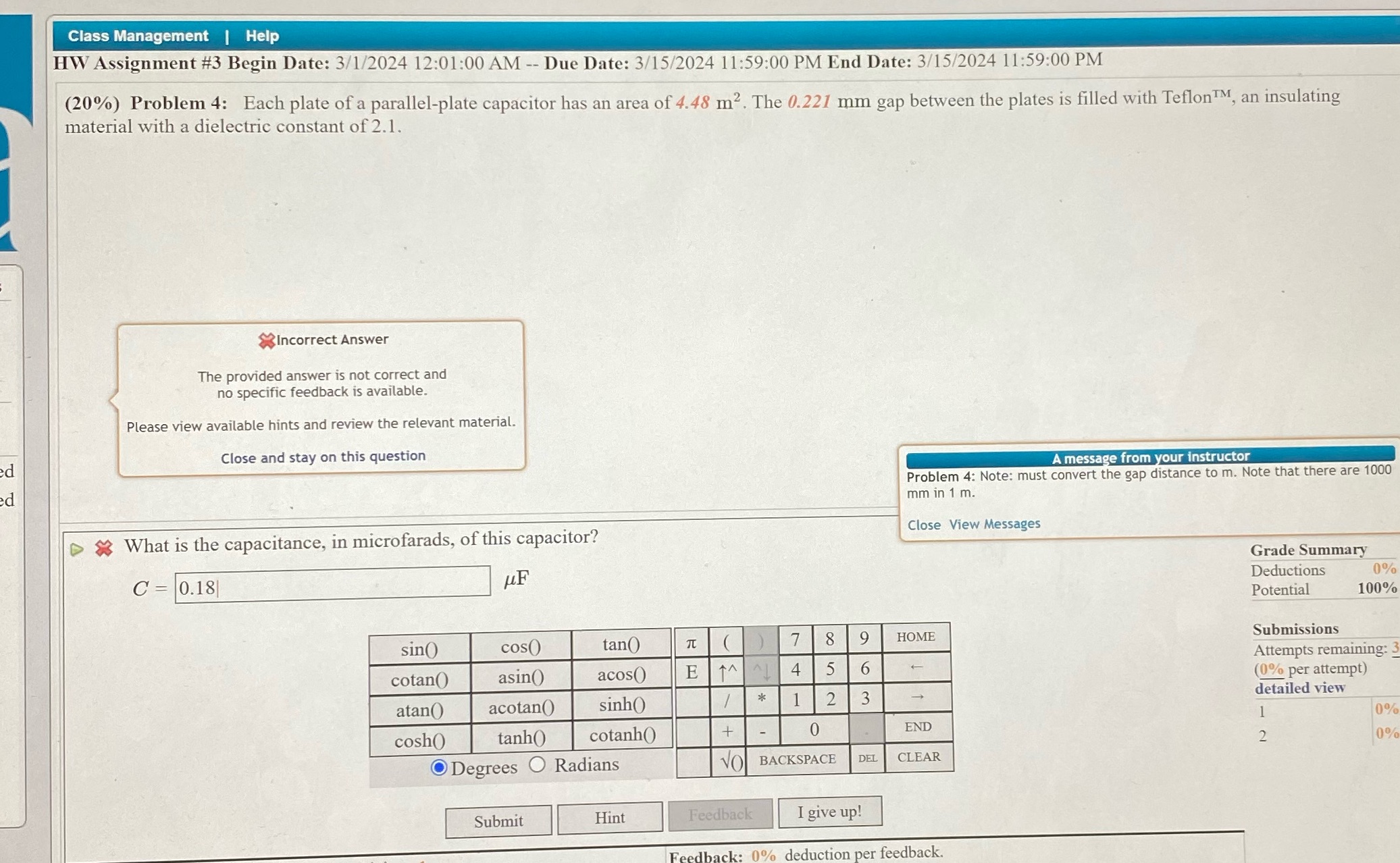  Class Management | Help HW Assignment #3 Begin Date: 3/1/2024 12:01:00
