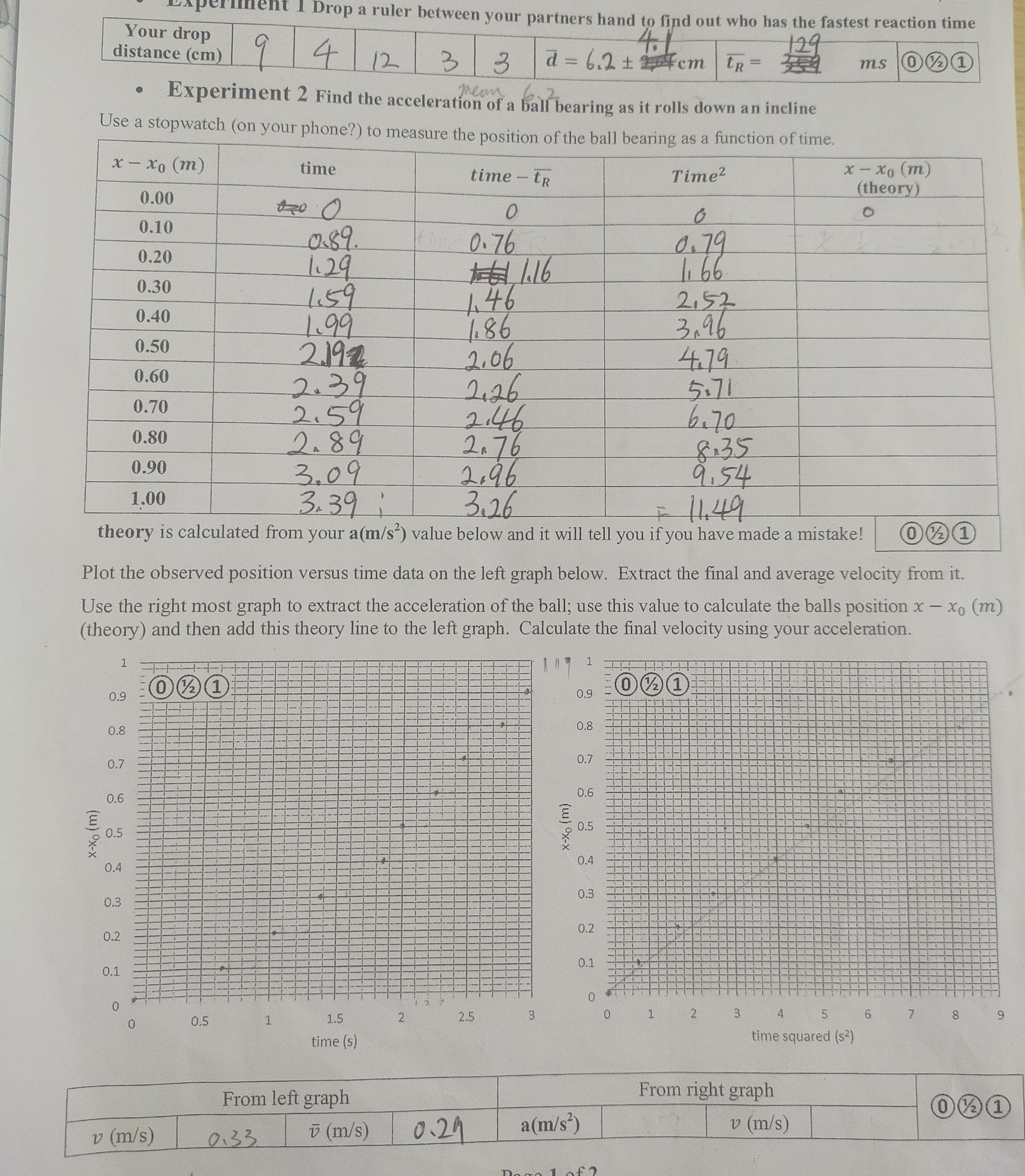  1 Drop a ruler between your partners hand to find out