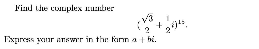is, find all of the third roots of -27.) Express your answers