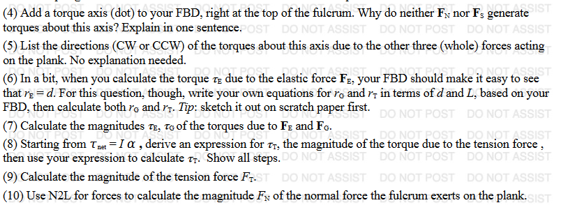 the left end, and then tying a rope to the right end.