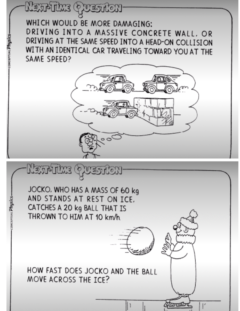 INTERACTION OCCURS IN A SYSTEM. FORCES OCCUR IN EQUAL AND OPPOSITE PAIRS.