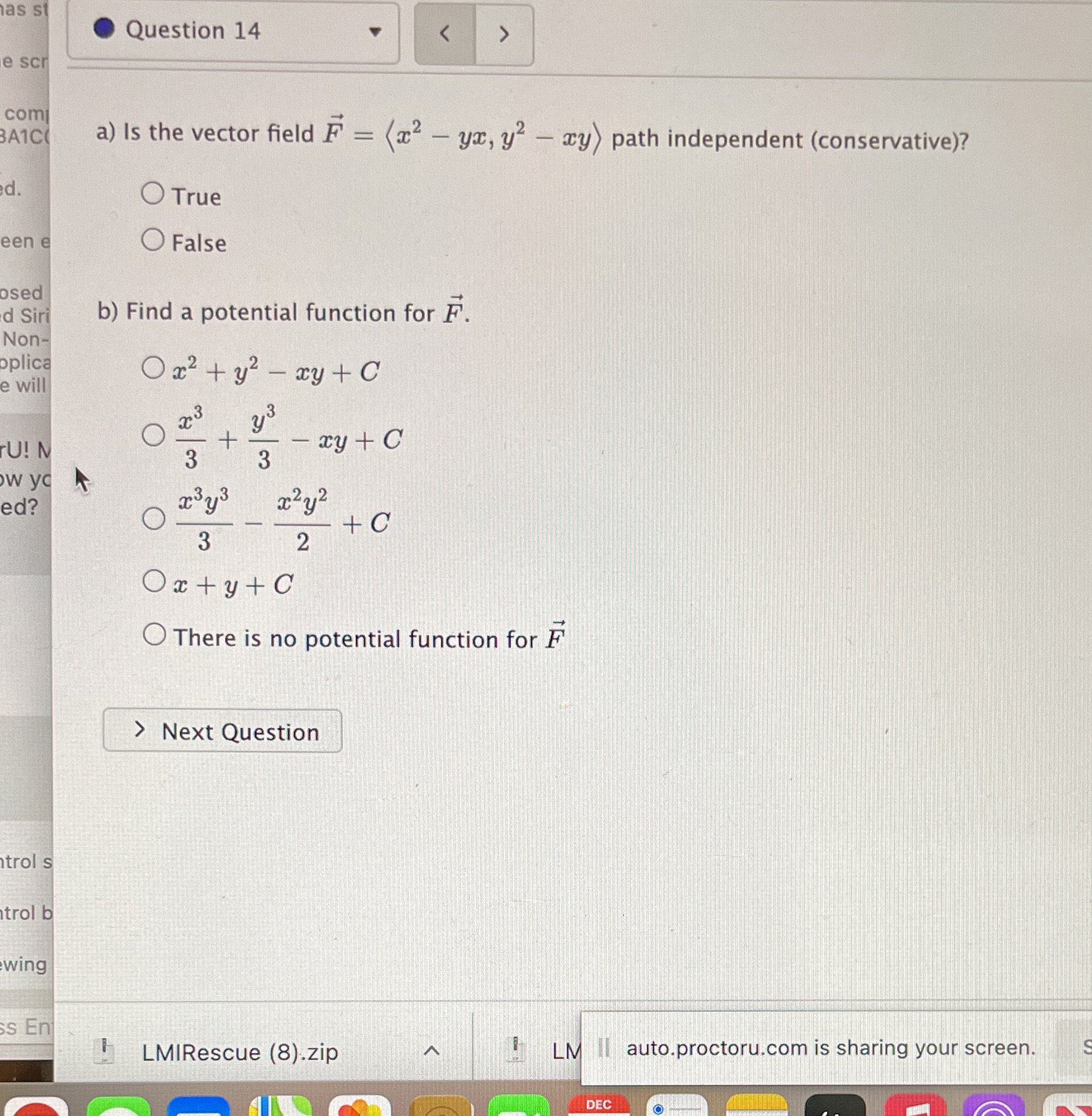  as s Question 14 e scr com AIC a) Is the