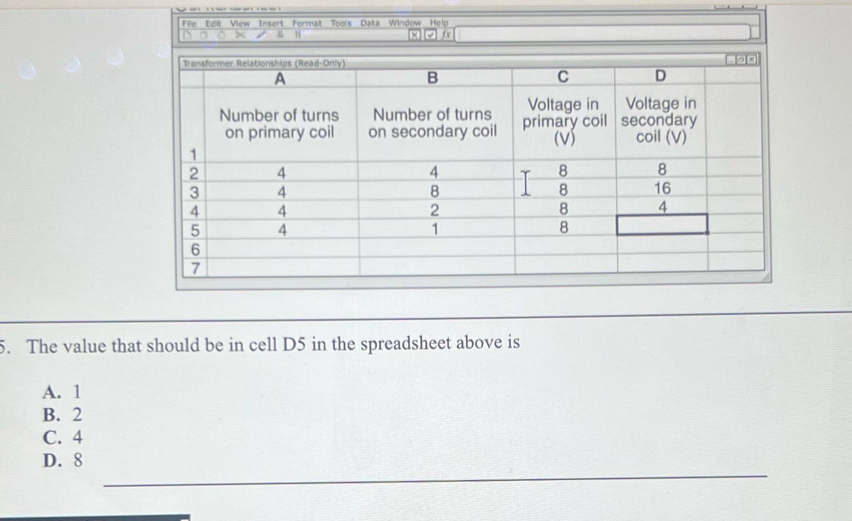 File Edit View Insert Format Tools Data Window Help Transformer Relationships