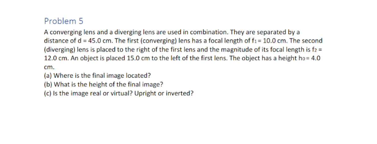 mm. a) What is the image height on the sensor? b} Is