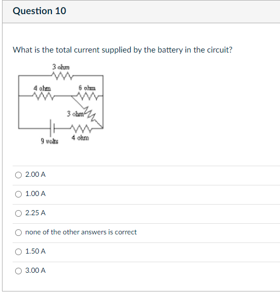  \fQuestion 11 5| For the RC circuit shown. R = 10.1]