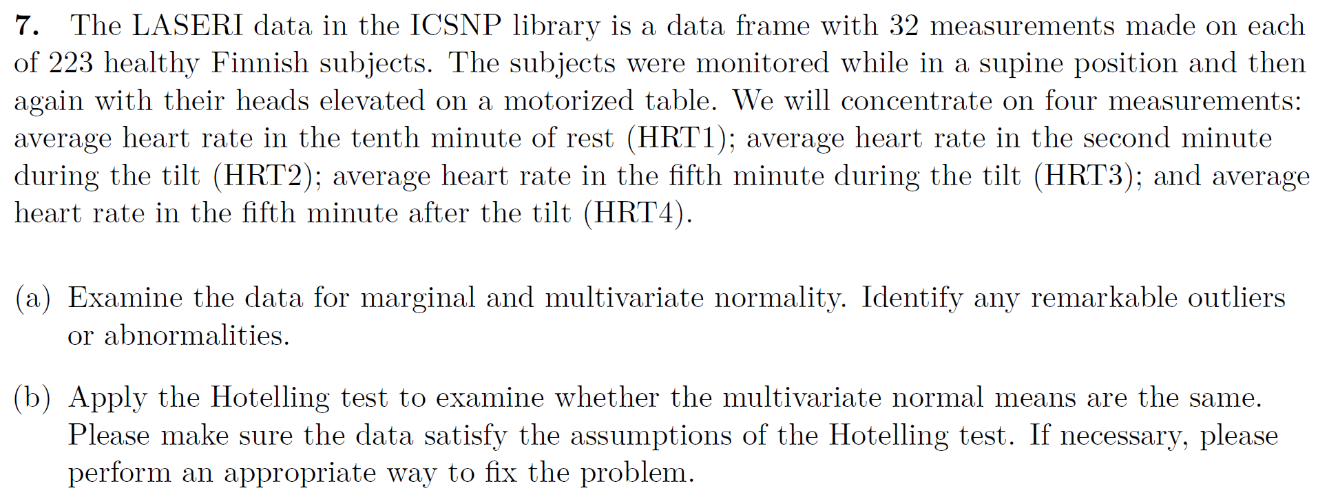  7. The LASERI data in the ICSNP library is a data