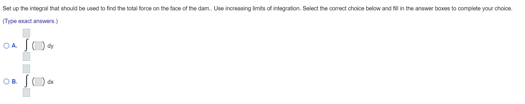 to the right shows the shape and dimension of a small dam.
