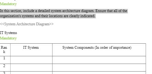  Mandatory In this section, include a detailed system architecture diagram. Ensure