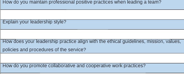  How do you maintain professional positive practices when leading a team?
