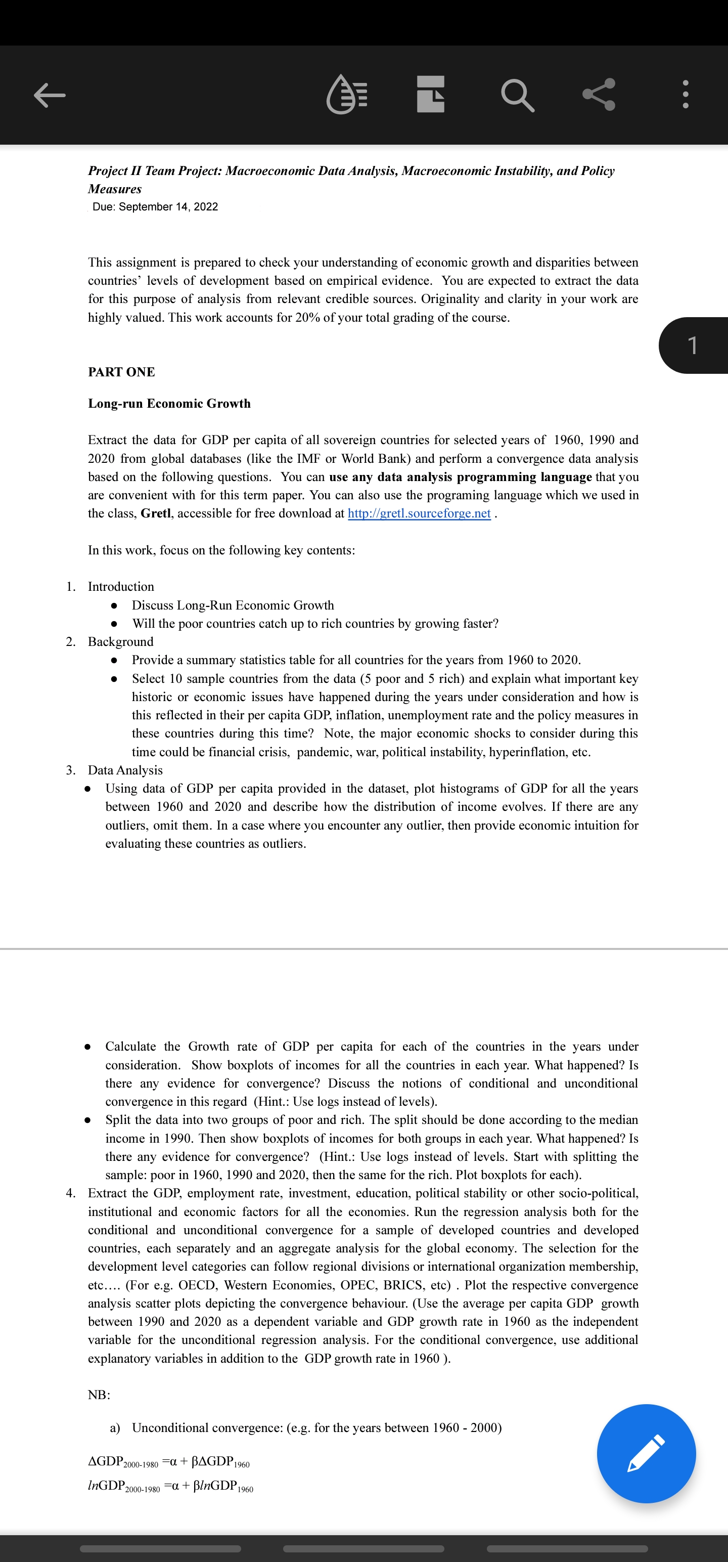  l. 2. 3. Project 11 Team Project: Macroeconomic Data Analysis, Macroeconomic