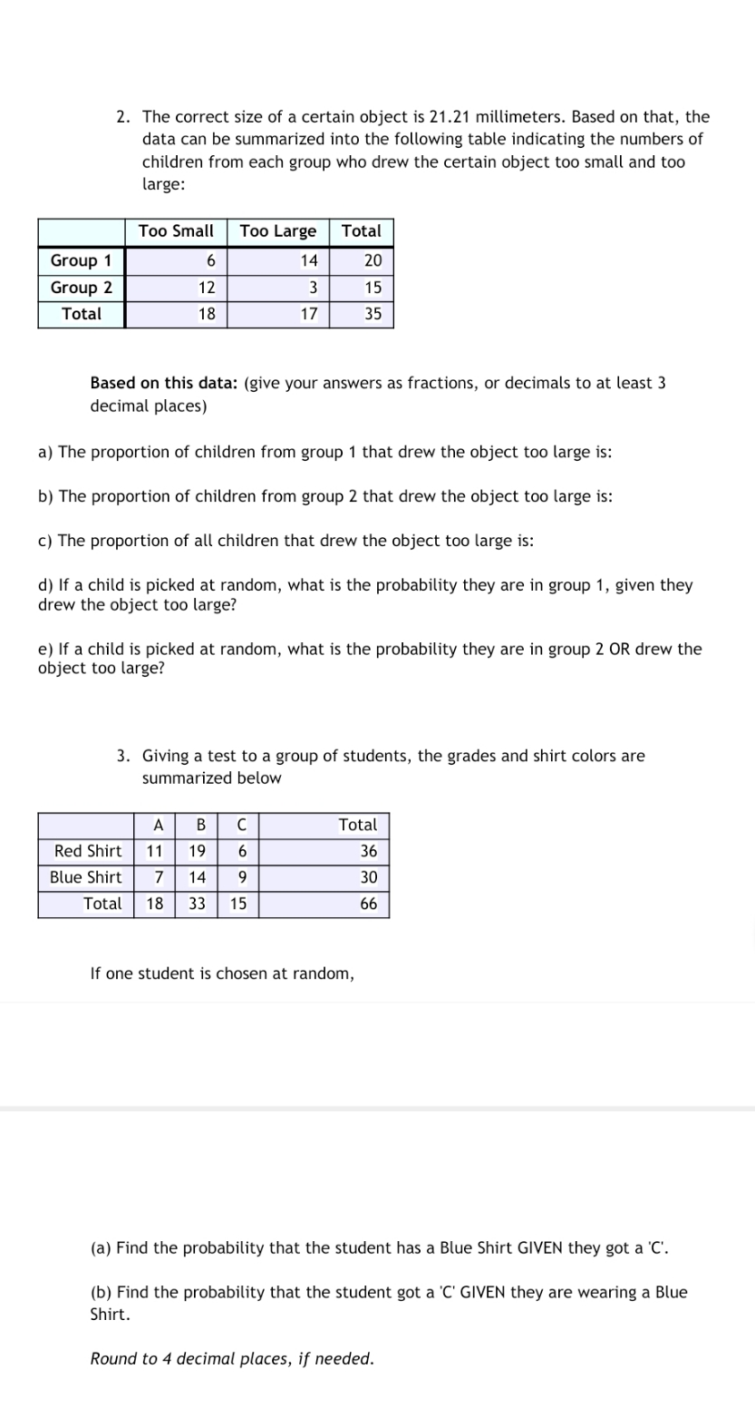 statistics 2. The correct size of a certain object is 21.21 millimeters.